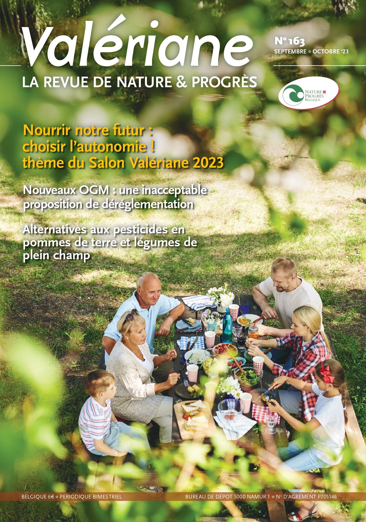 Photo de couverture revue Valériane 159