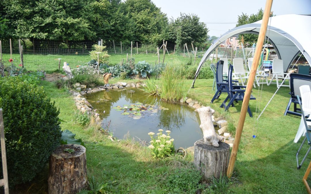 Fête au potager partagé de Cortil Wodon