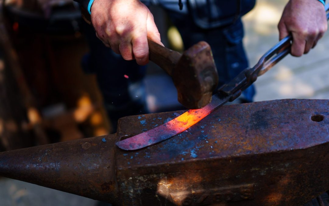 Découverte du travail du forgeron et du jardin