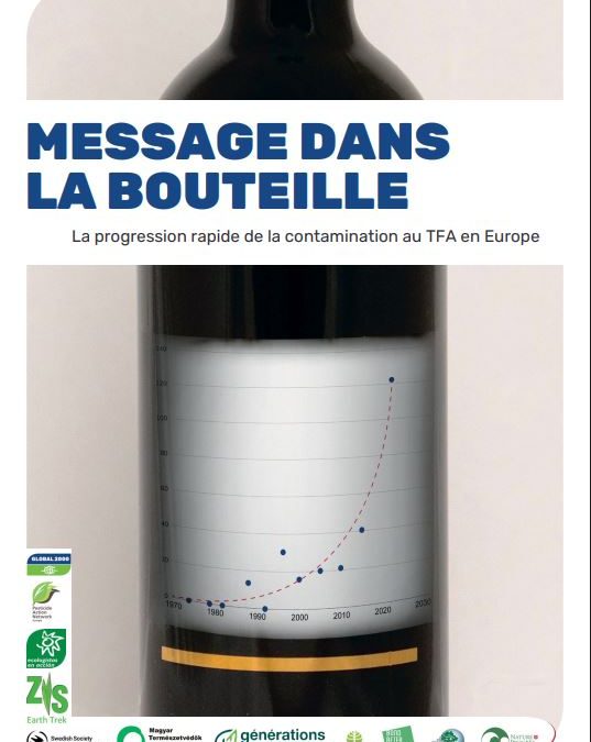 Augmentation alarmante de la présence du TFA dans les vins européens