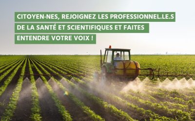 Citoyen·nes, rejoignez les professionnel.le.s de la santé et scientifiques et faites entendre votre voix !