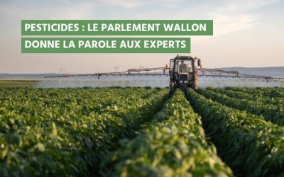 Pesticides : le Parlement Wallon donne la parole aux experts