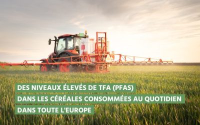 Des niveaux élevés de TFA, un « polluant éternel »(PFAS), dans les céréales consommées au quotidien dans toute l’Europe