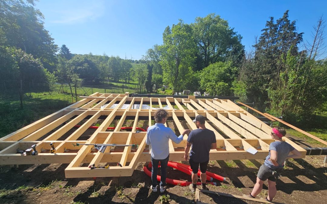 Une maison dans le jardin