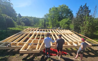 Une maison dans le jardin