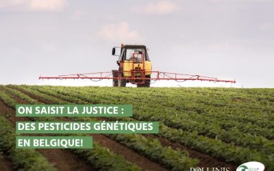 Nature & Progrès Belgique et POLLINIS saisissent la justice et déposent un recours en annulation contre l’autorisation d’urgence du pesticide génétique Calantha en Belgique.